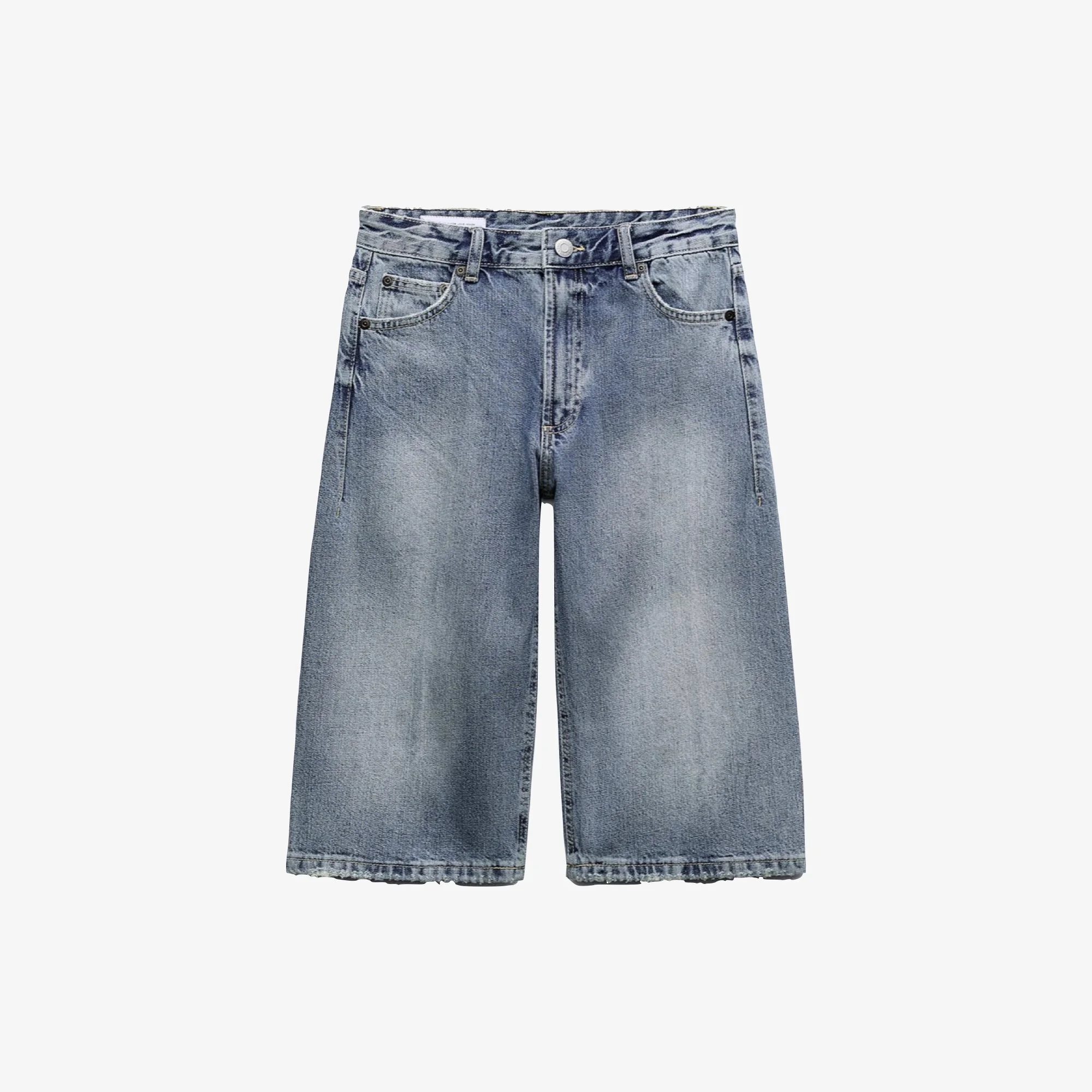 【2plan】Pier Adjust Bermuda Denim Pants Pier Adjust Bermuda Denim Pants - 2PLAN | 60% - Asian